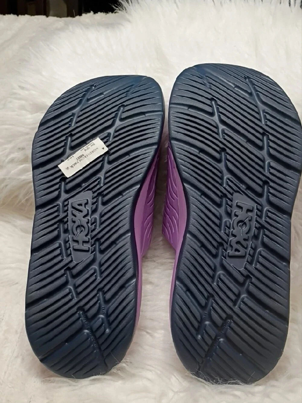 New Hoka One One Ora Recovey Slide Slip-On Sandal Violet Bloom Mens 12/Womens 14